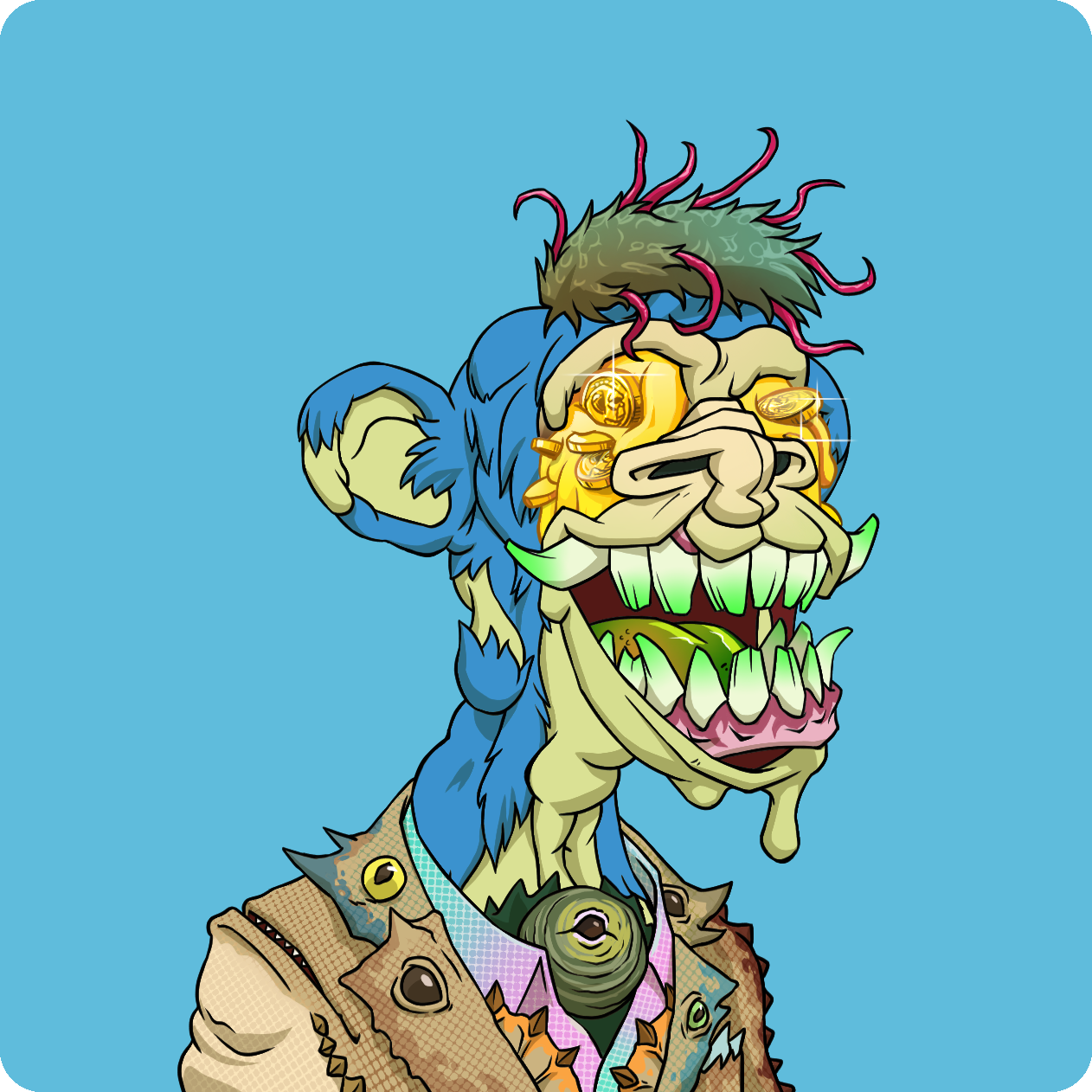 Yuga Labs - Mutant Ape Yacht Club - NFT # 3245