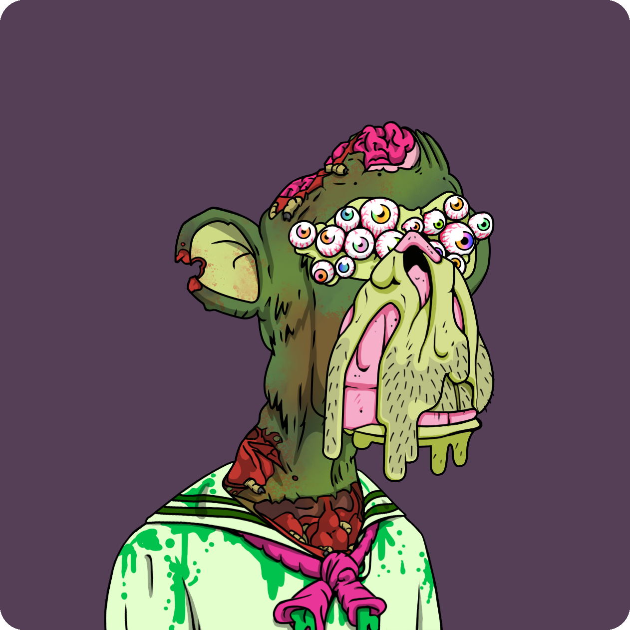 Yuga Labs - Mutant Ape Yacht Club - NFT # 13506