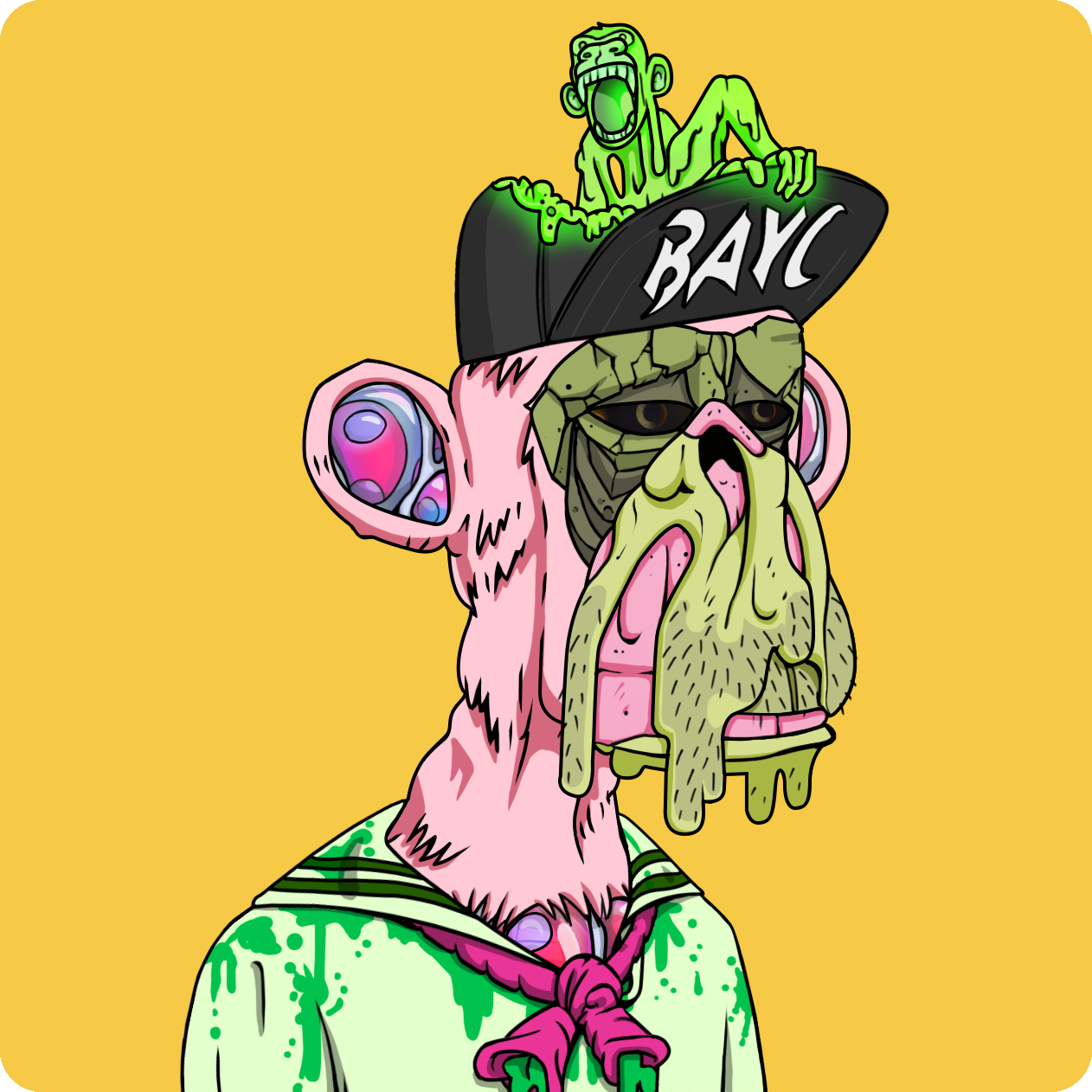 Yuga Labs - Mutant Ape Yacht Club - NFT # 13828