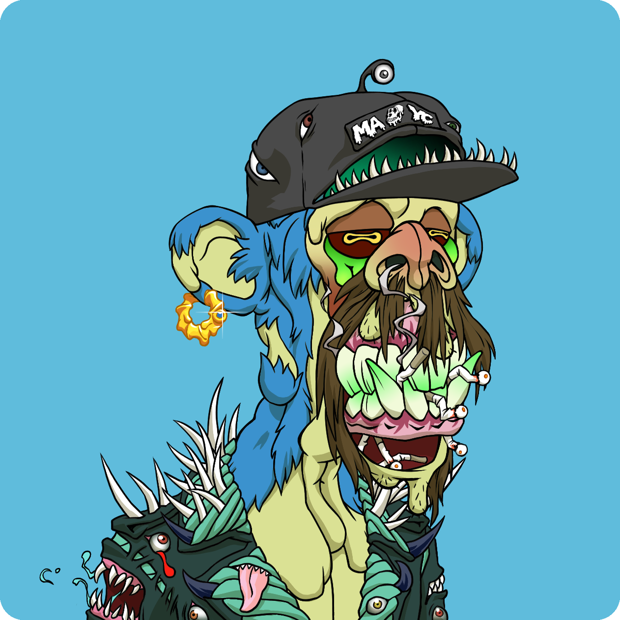 Yuga Labs - Mutant Ape Yacht Club - NFT # 8419