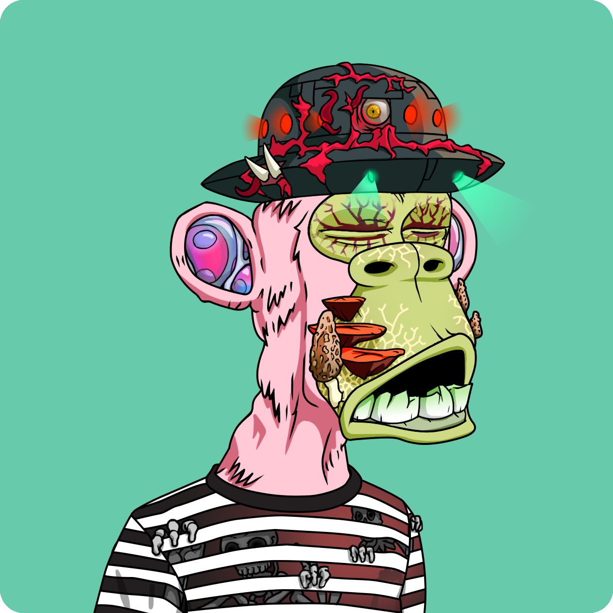 Yuga Labs - Mutant Ape Yacht Club - NFT # 3126