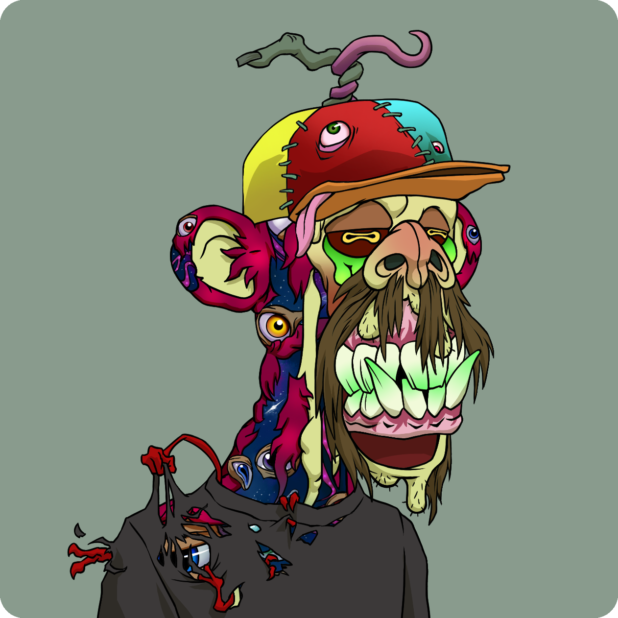 Yuga Labs - Mutant Ape Yacht Club - NFT # 14879