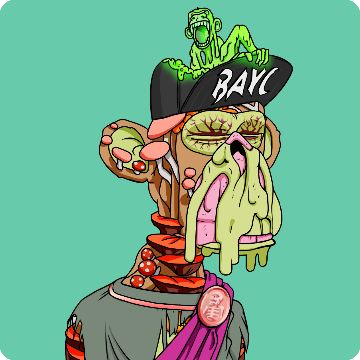 Yuga Labs - Mutant Ape Yacht Club - NFT # 11910