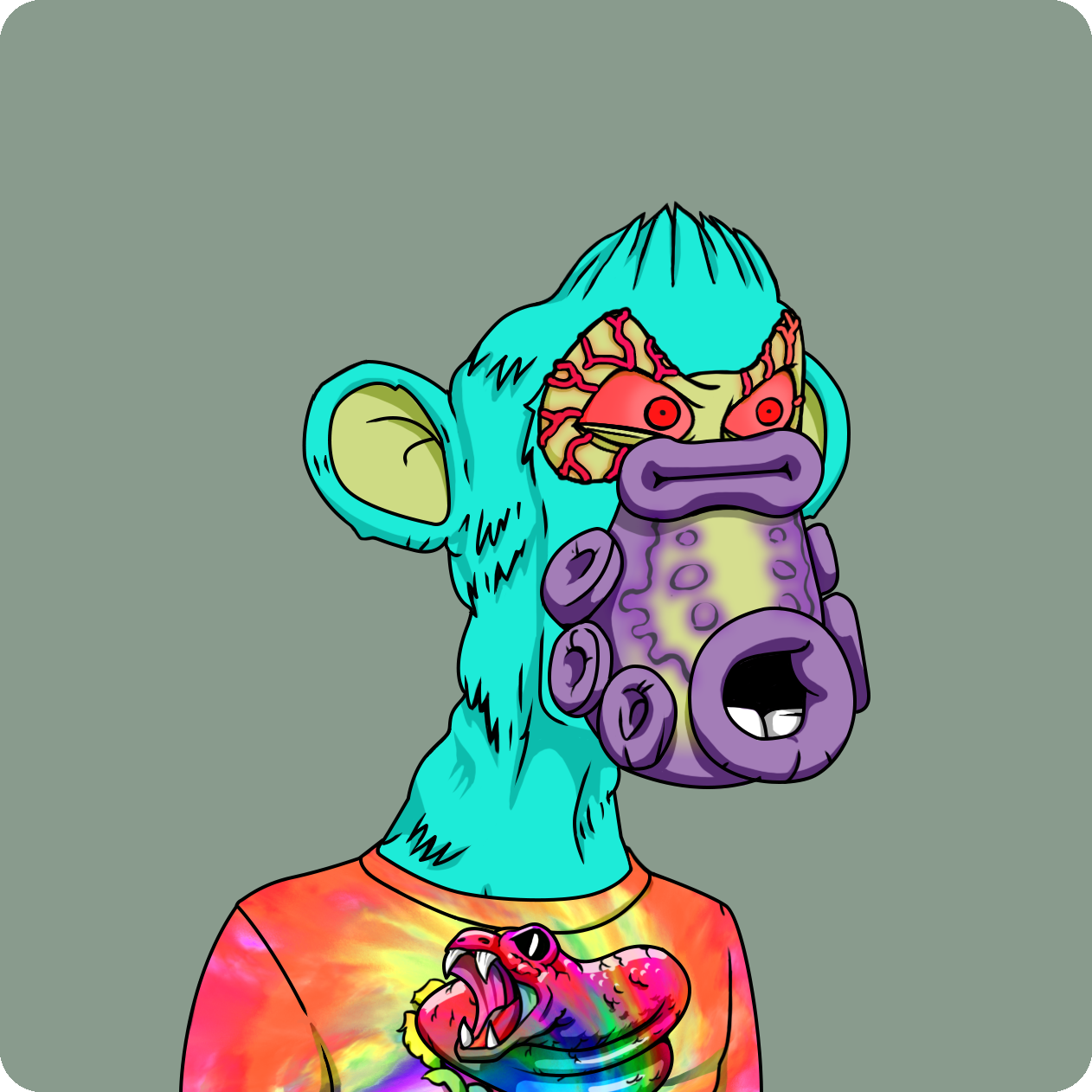 Yuga Labs - Mutant Ape Yacht Club - NFT # 2108