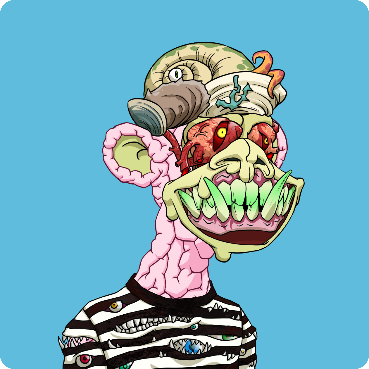 Yuga Labs - Mutant Ape Yacht Club - NFT # 4944