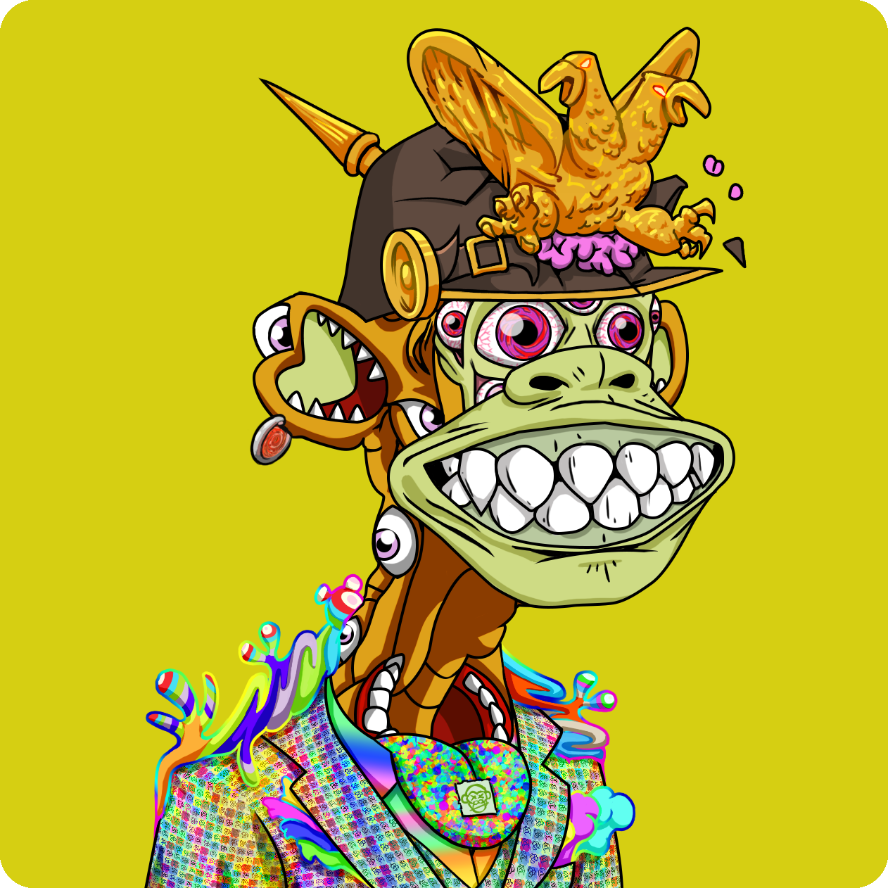 Yuga Labs - Mutant Ape Yacht Club - NFT # 10180