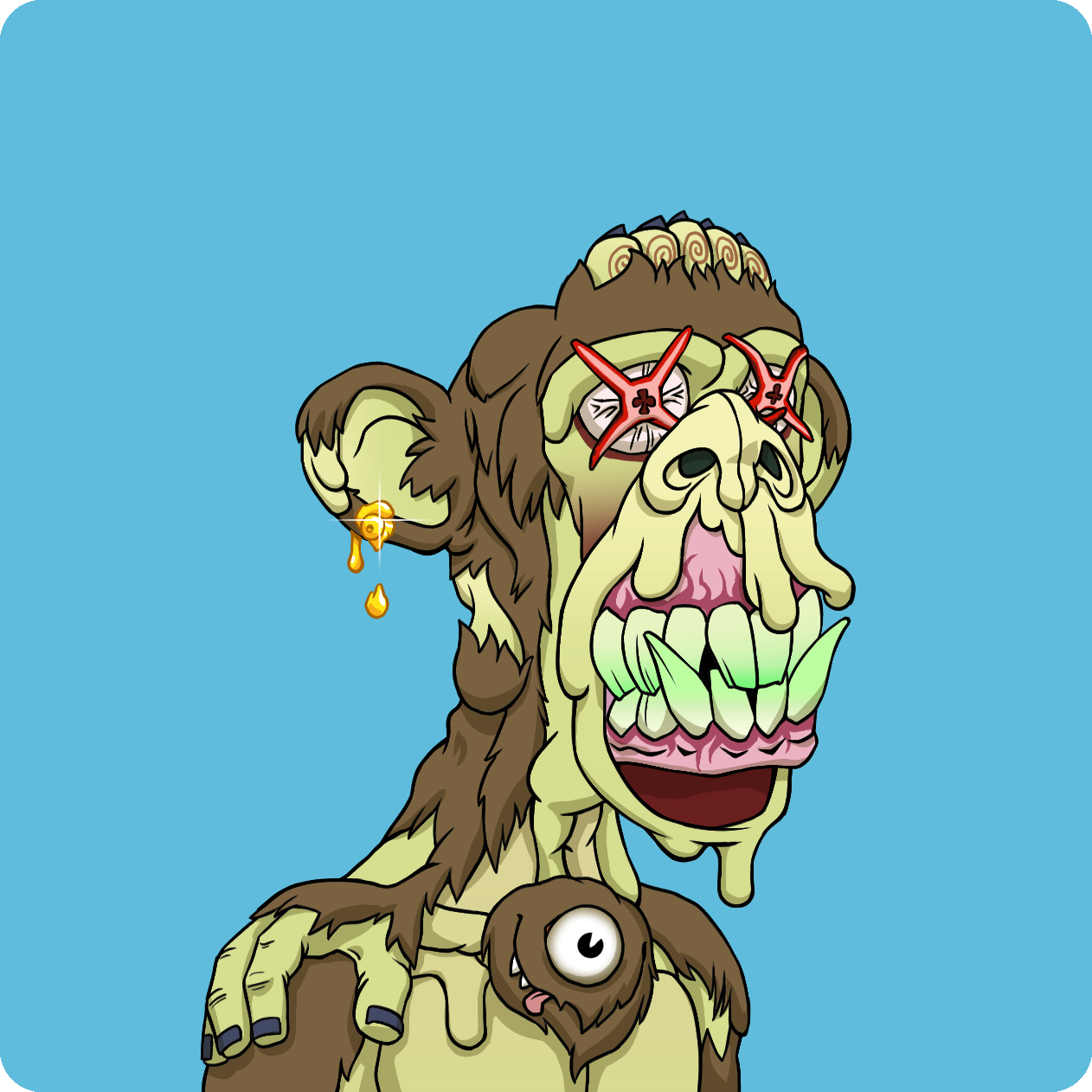 Yuga Labs - Mutant Ape Yacht Club - NFT # 1506