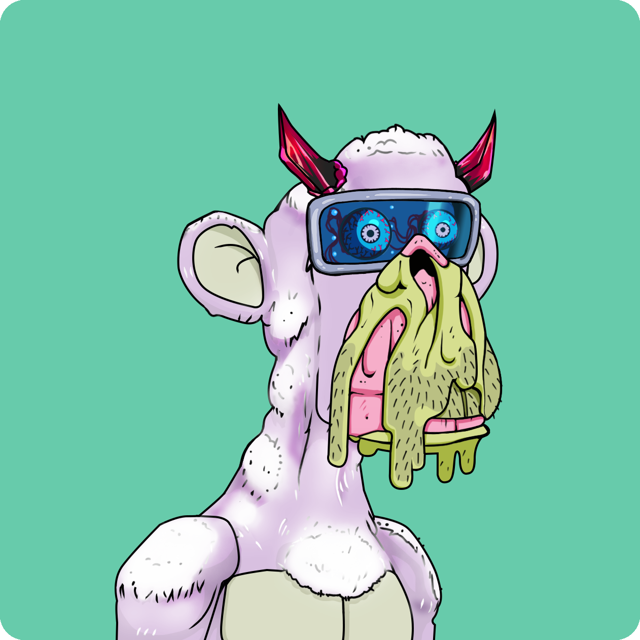 Yuga Labs - Mutant Ape Yacht Club - NFT # 8317