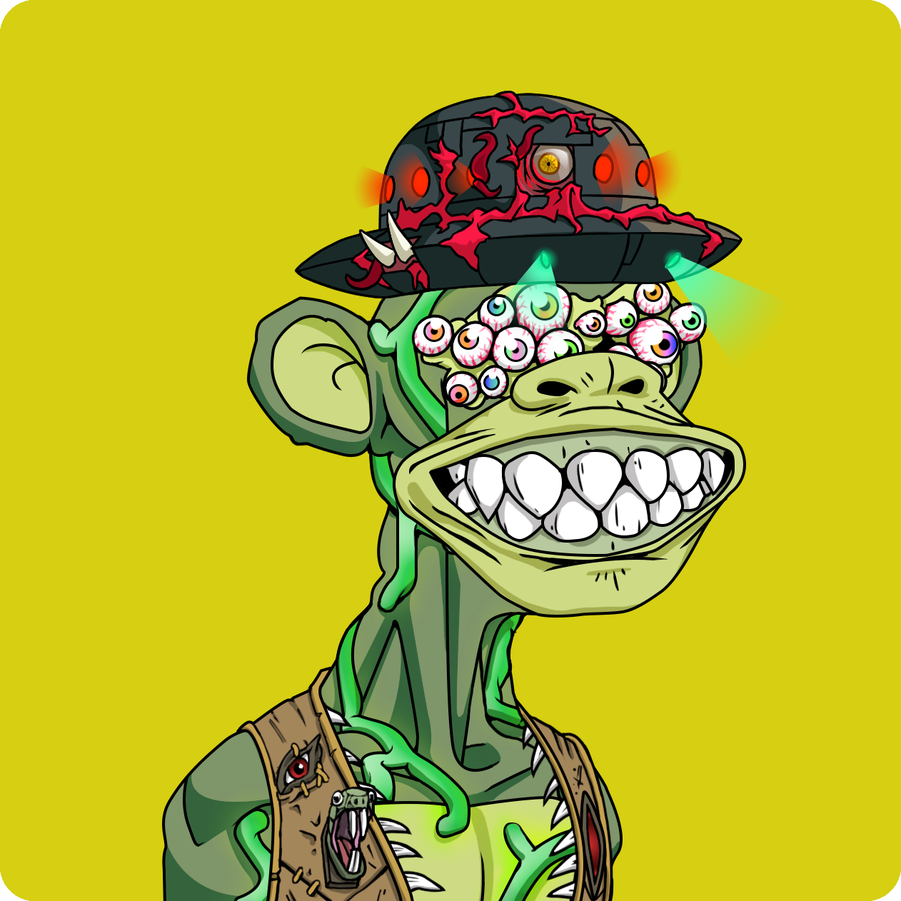 Yuga Labs - Mutant Ape Yacht Club - NFT # 8919