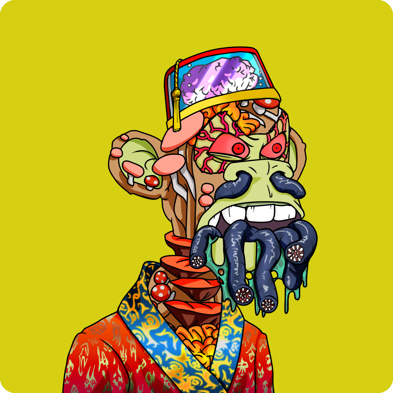 Yuga Labs - Mutant Ape Yacht Club - NFT # 17796