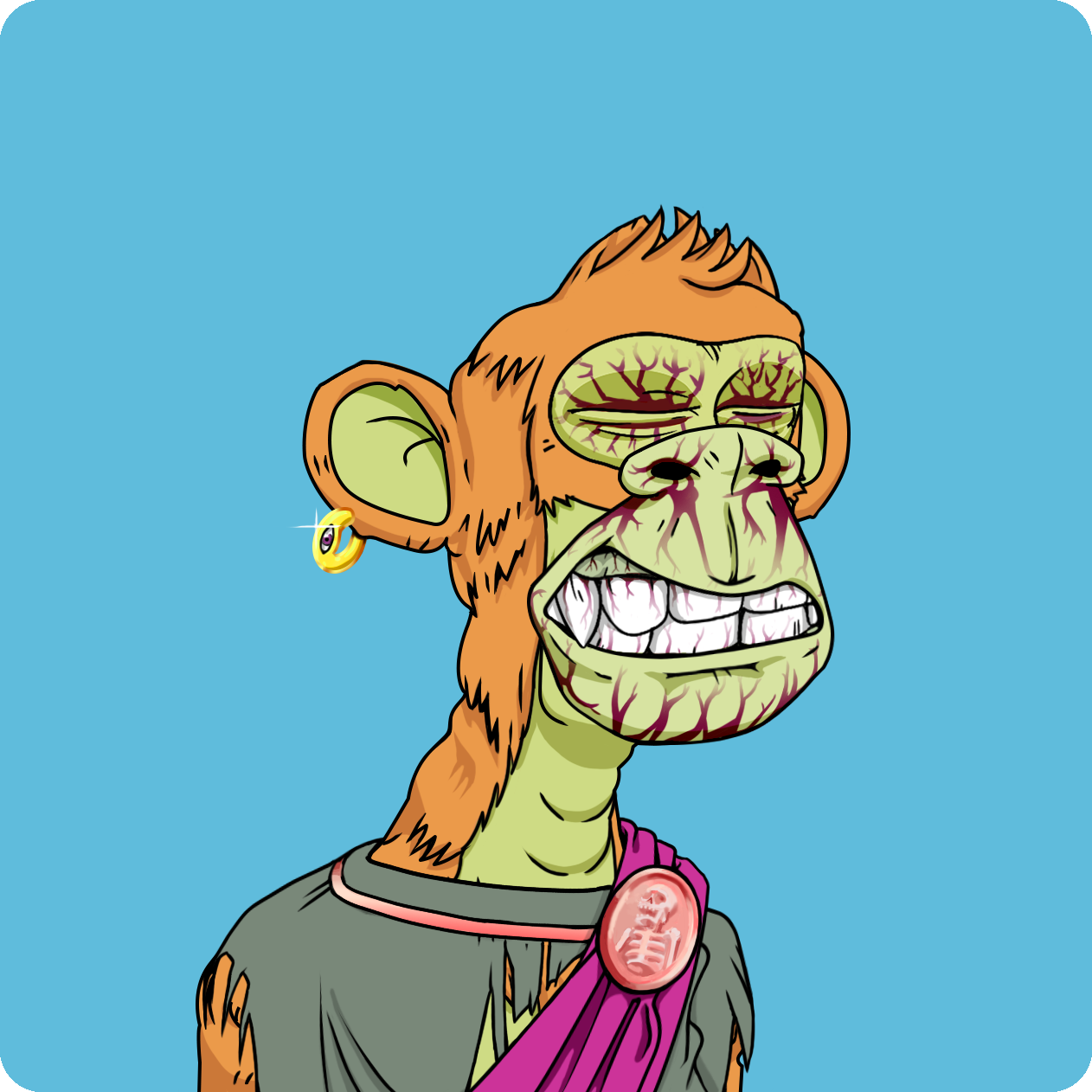 Yuga Labs - Mutant Ape Yacht Club - NFT # 28044