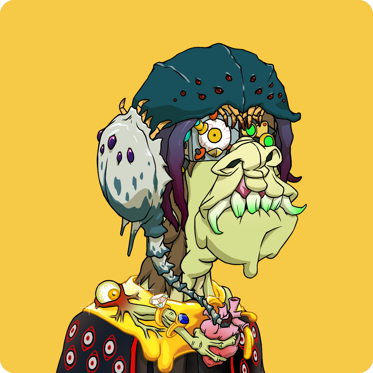 Yuga Labs - Mutant Ape Yacht Club - NFT # 21039