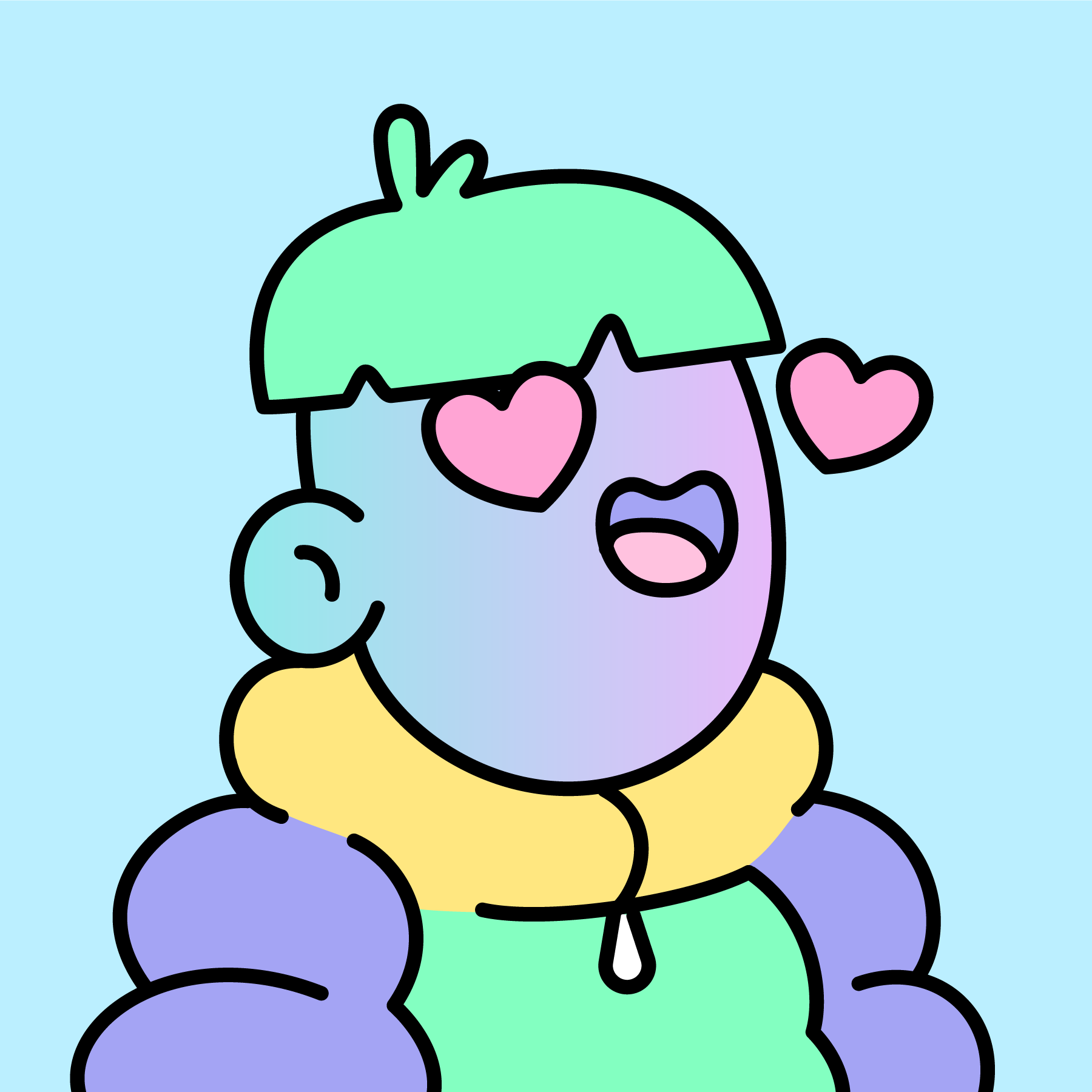 The Doodles Founders - Doodles - Doodle #1017 - NFT # 1017