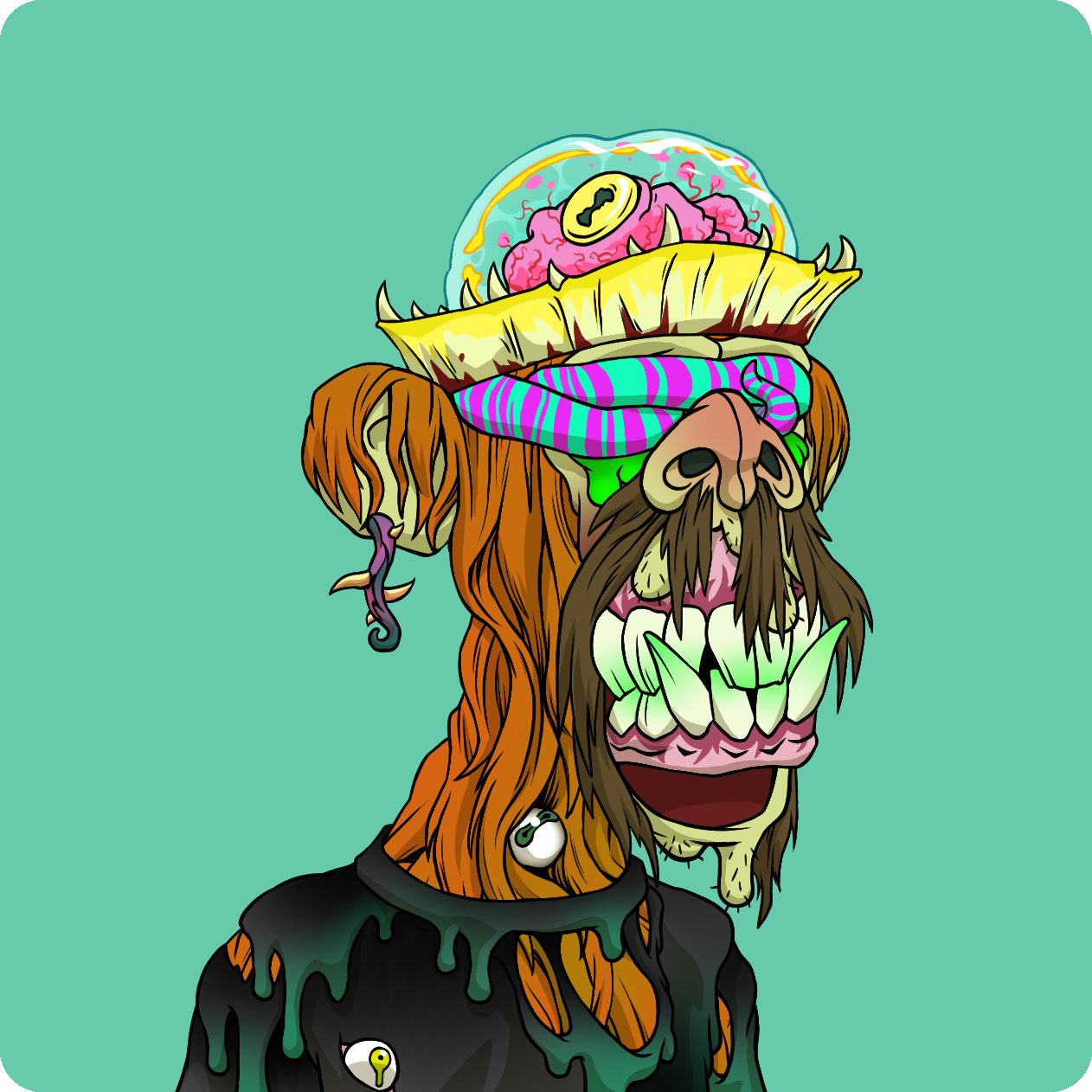 Yuga Labs - Mutant Ape Yacht Club - NFT # 20455