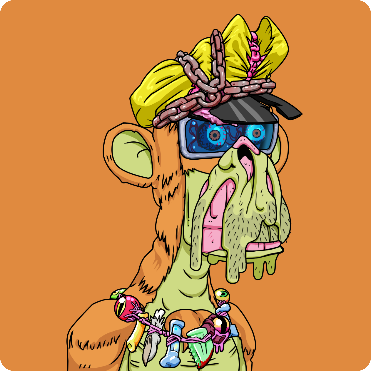 Yuga Labs - Mutant Ape Yacht Club - NFT # 19072