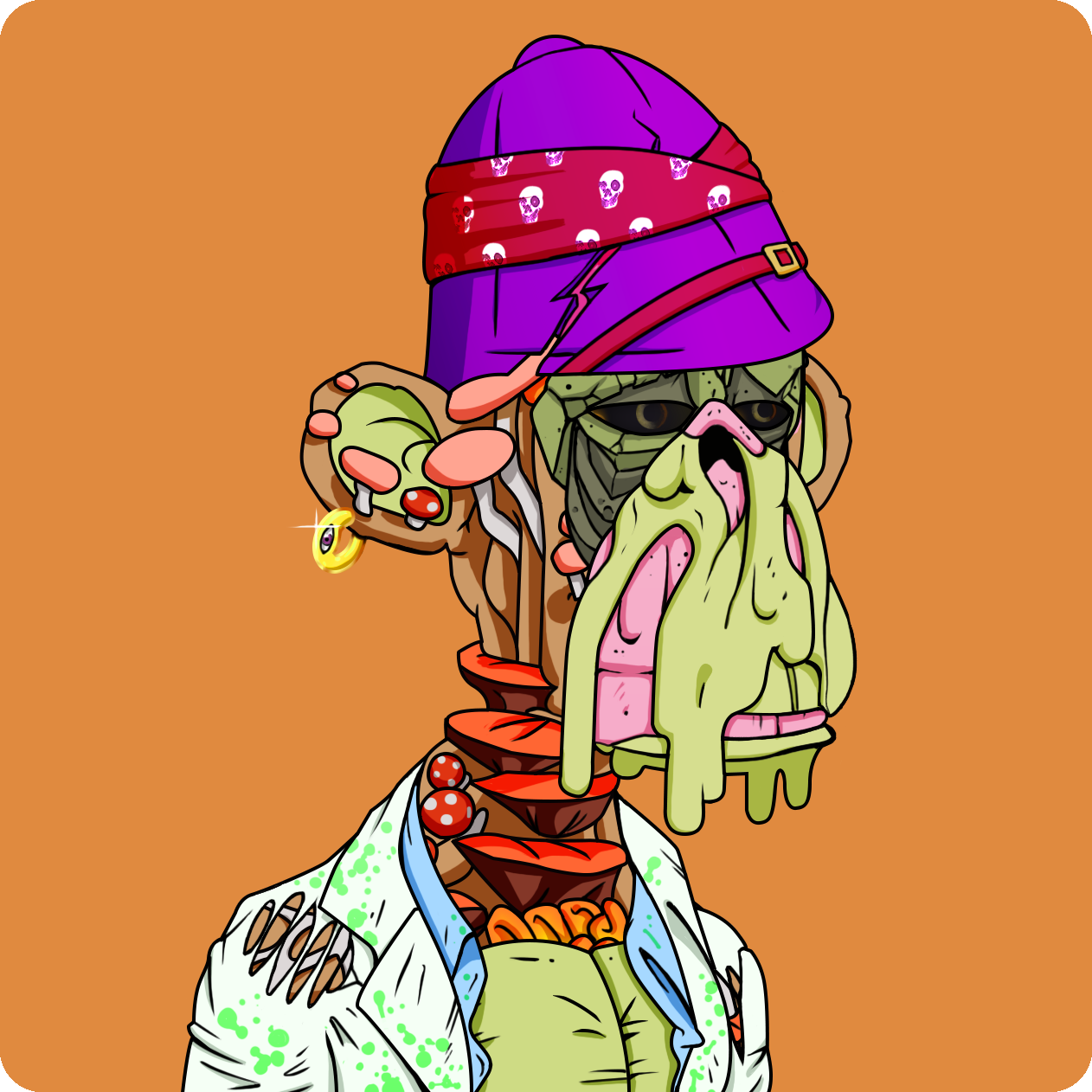 Yuga Labs - Mutant Ape Yacht Club - NFT # 1317