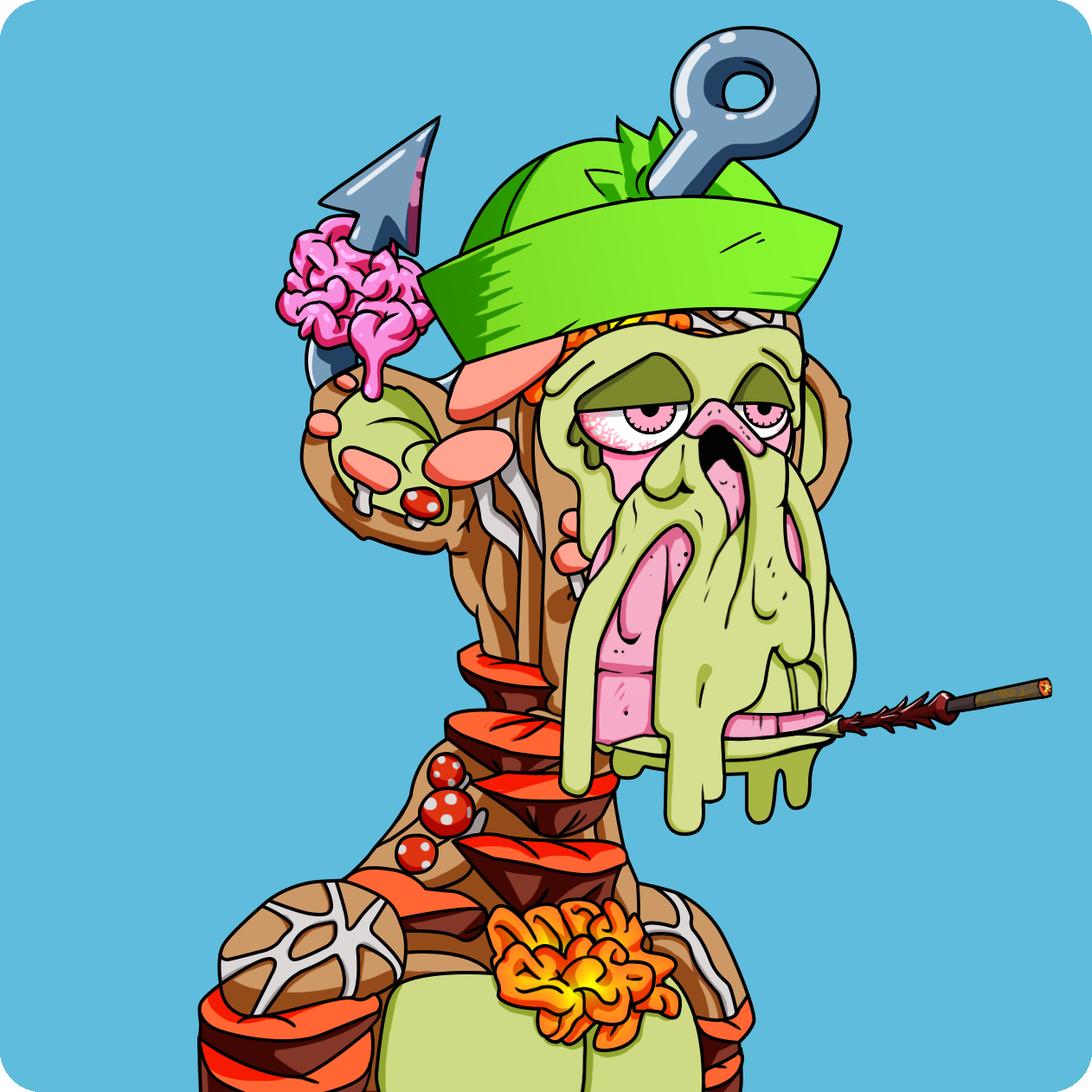 Yuga Labs - Mutant Ape Yacht Club - NFT # 4827