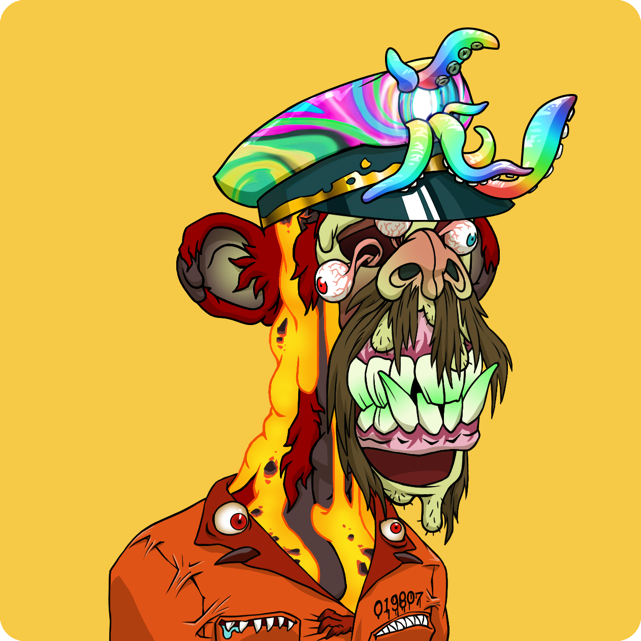 Yuga Labs - Mutant Ape Yacht Club - NFT # 5882