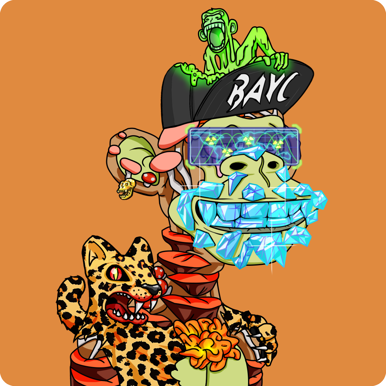 Yuga Labs - Mutant Ape Yacht Club - NFT # 5181