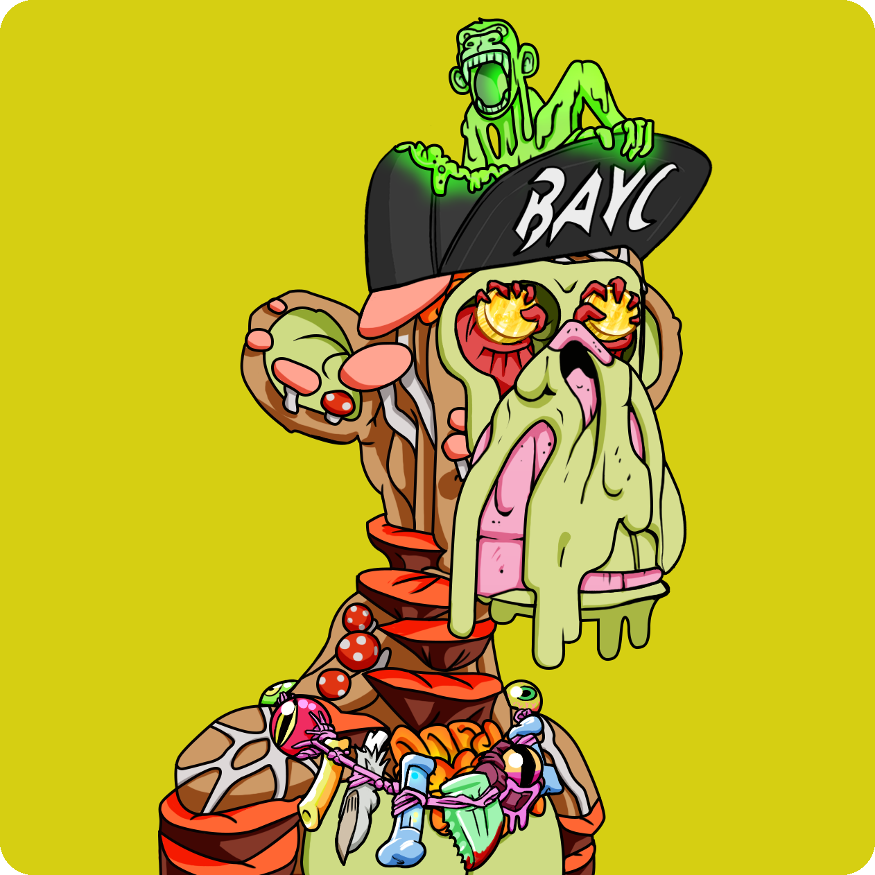 Yuga Labs - Mutant Ape Yacht Club - NFT # 18526