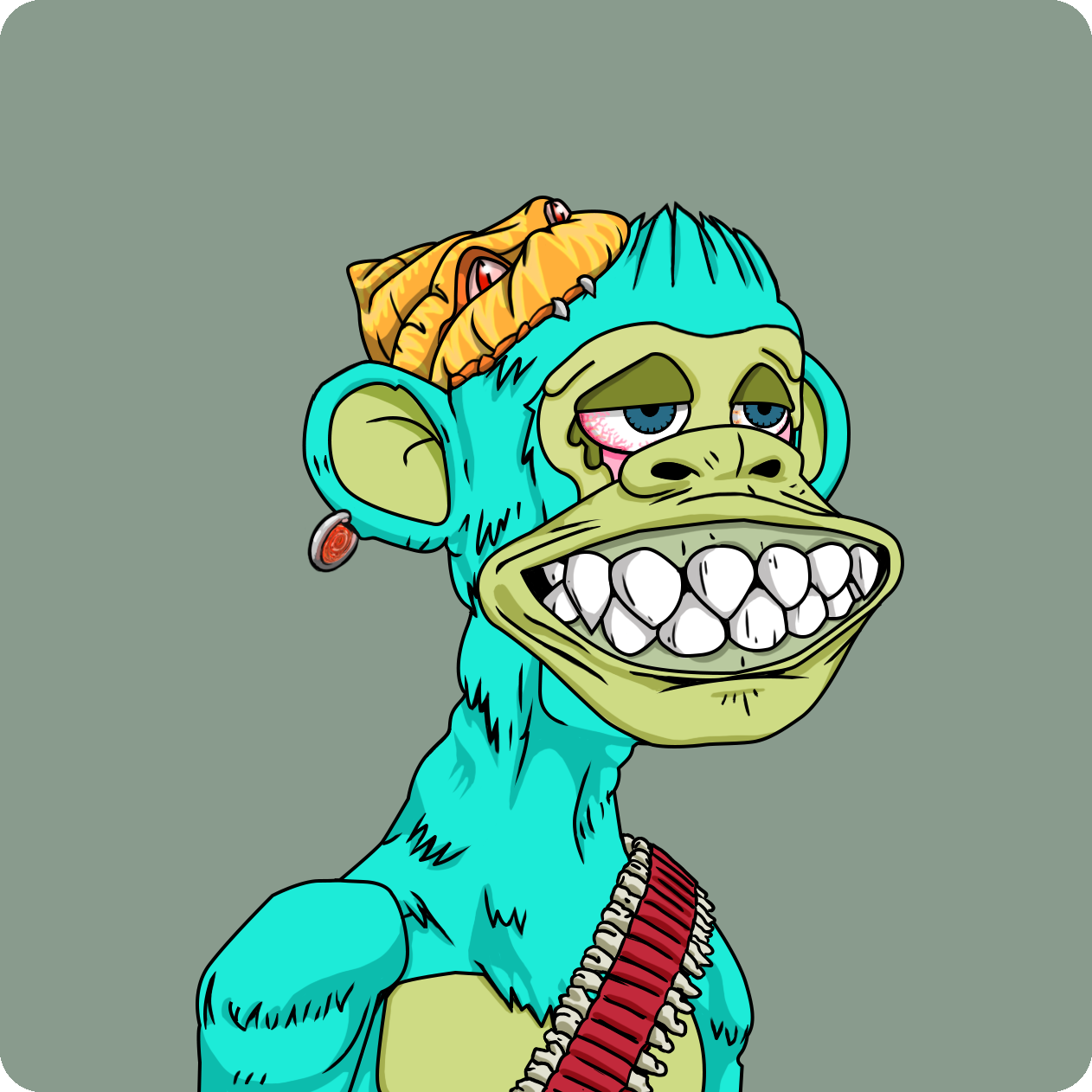 Yuga Labs - Mutant Ape Yacht Club - NFT # 4525