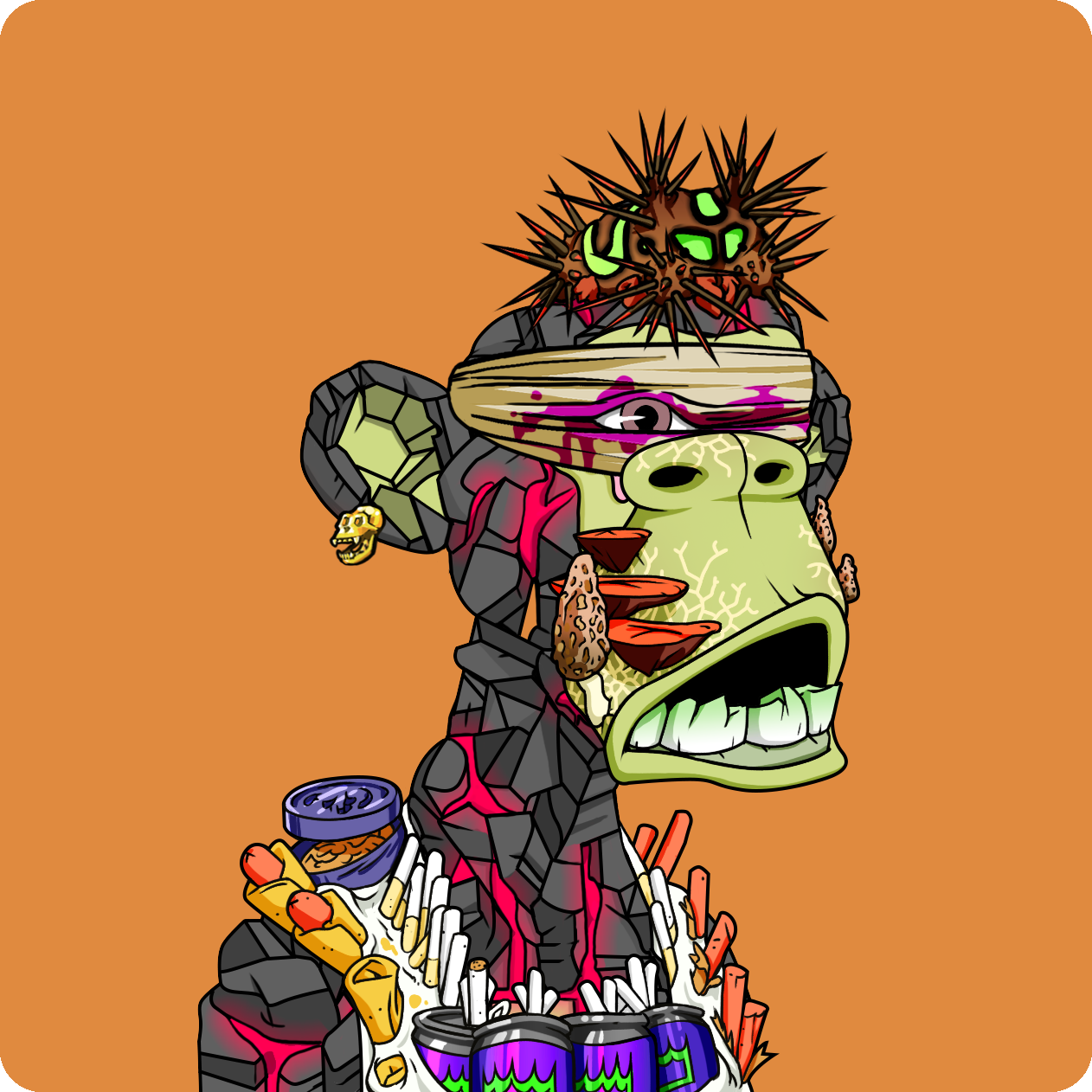 Yuga Labs - Mutant Ape Yacht Club - NFT # 23688