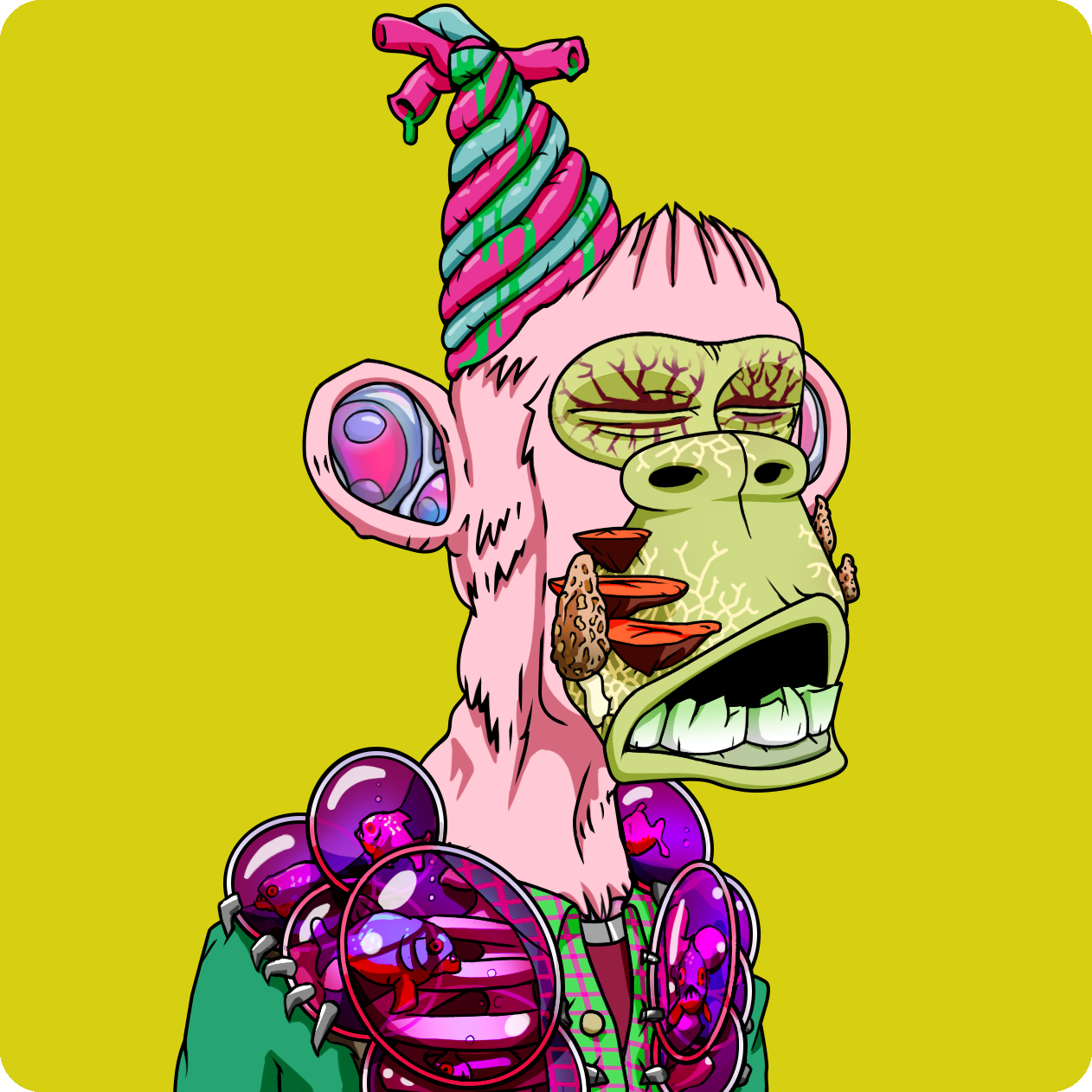 Yuga Labs - Mutant Ape Yacht Club - NFT # 14134