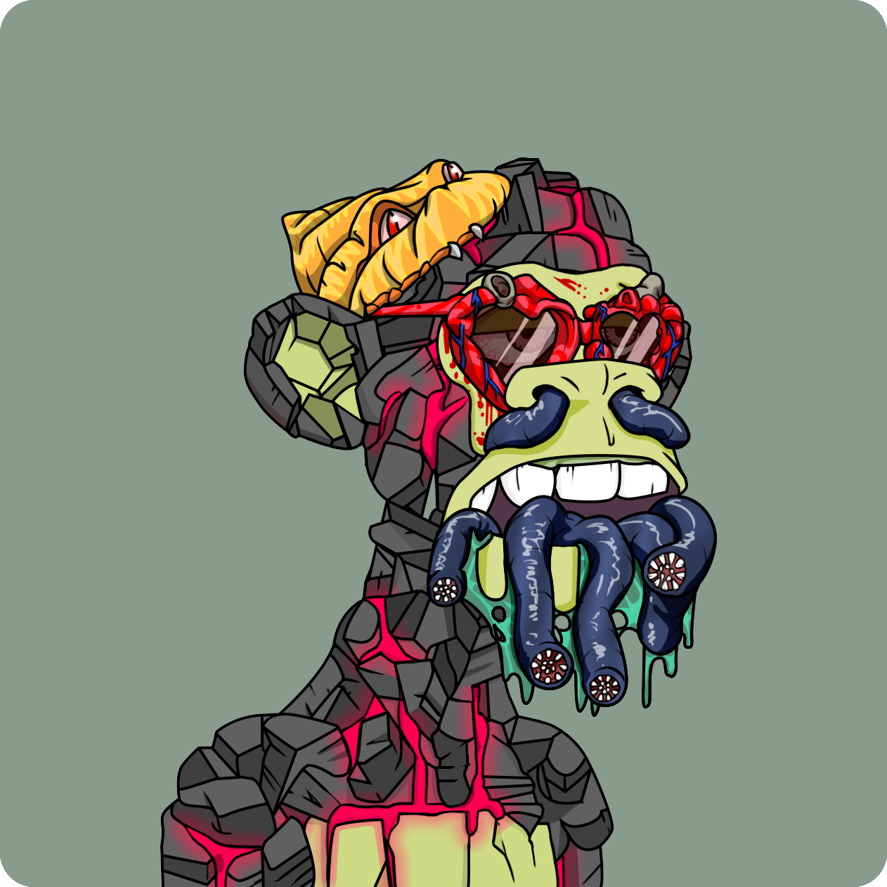 Yuga Labs - Mutant Ape Yacht Club - NFT # 18700