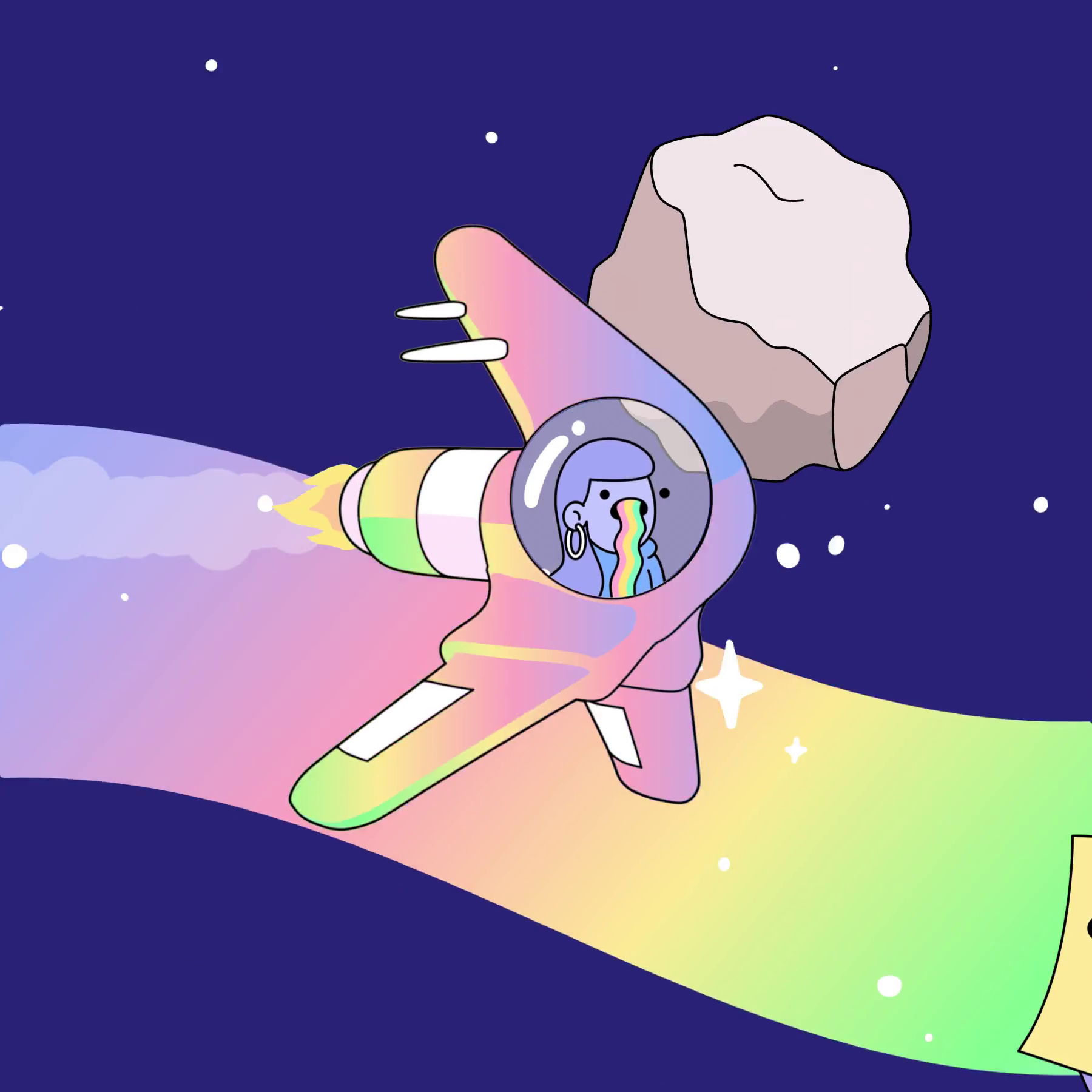 The Doodles Founders - Space Doodles - Space Doodle #9891 - NFT # 9891