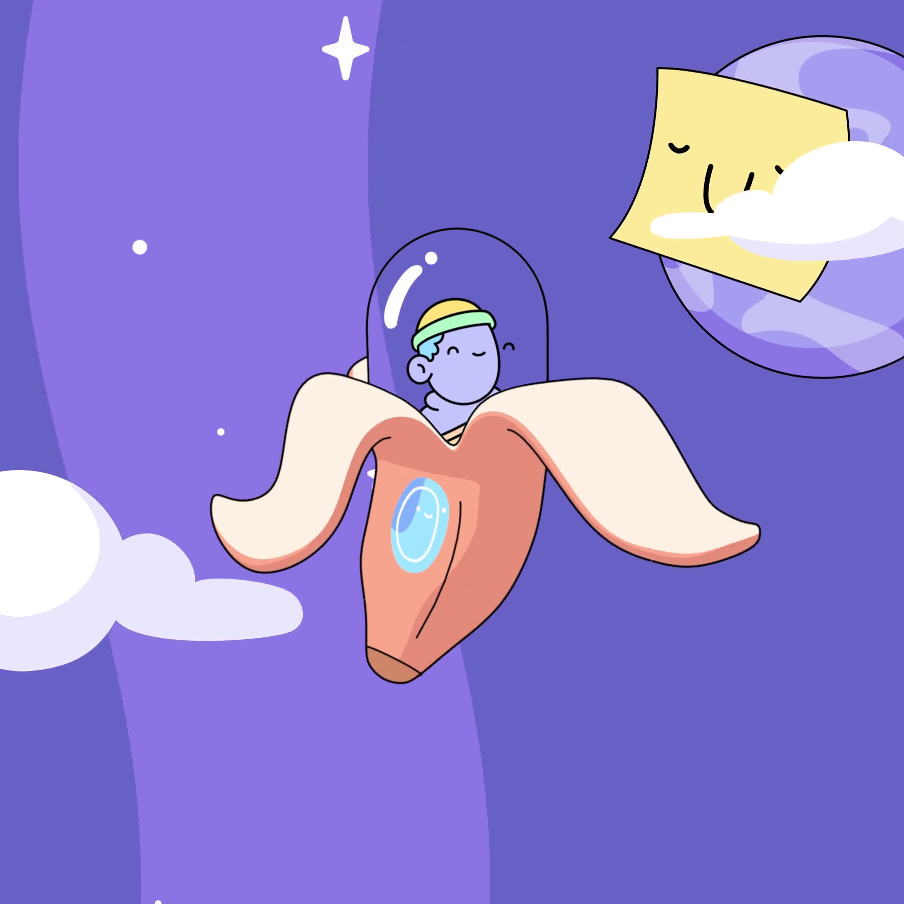 The Doodles Founders - Space Doodles - Space Doodle #199 - NFT # 199