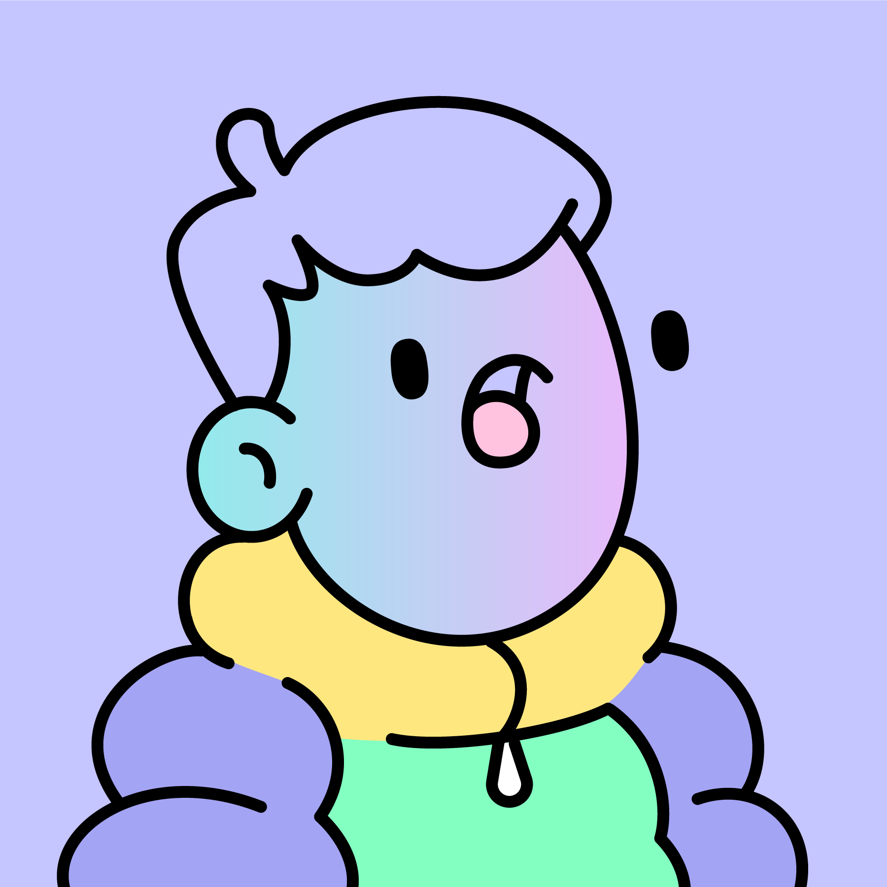 The Doodles Founders - Doodles - Doodle #7 - NFT # 7