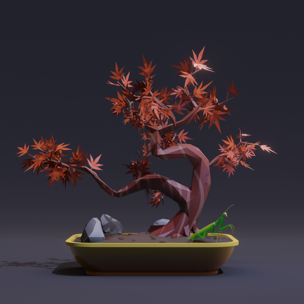 ZENFT Garden Society - Bonsai - Bonsai #8835 - NFT # 8835