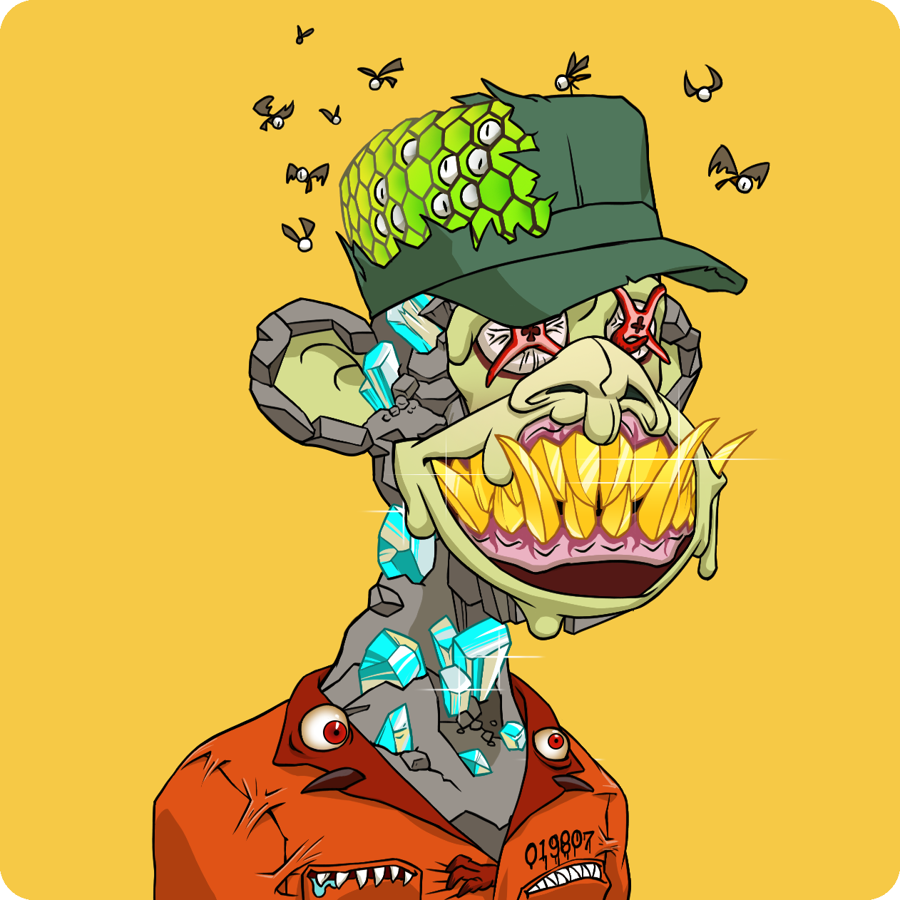 Yuga Labs - Mutant Ape Yacht Club - NFT # 2524