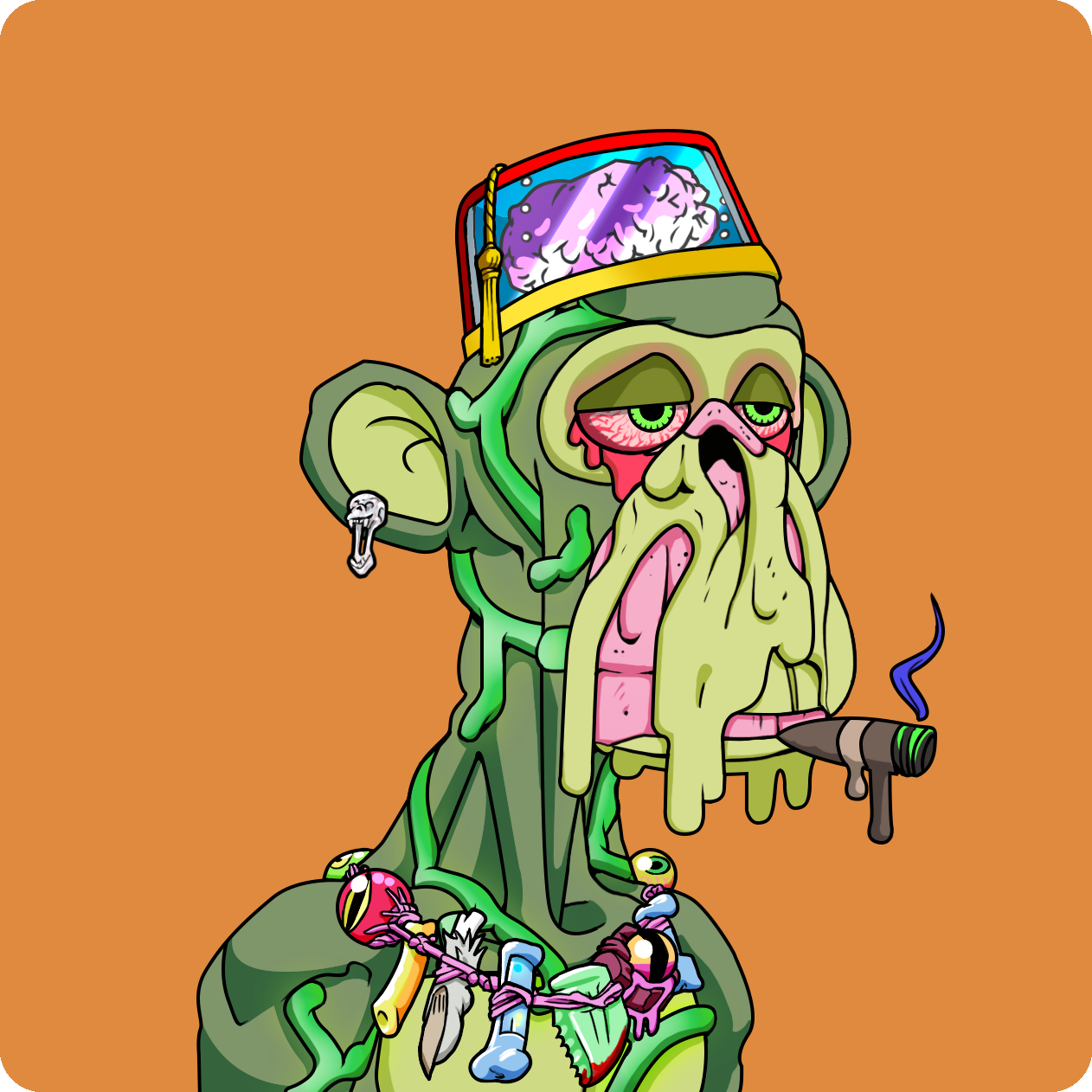 Yuga Labs - Mutant Ape Yacht Club - NFT # 2909