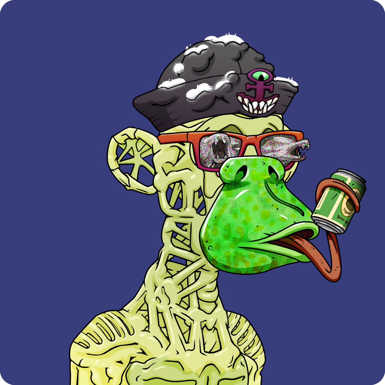 Yuga Labs - Mutant Ape Yacht Club - NFT # 17076