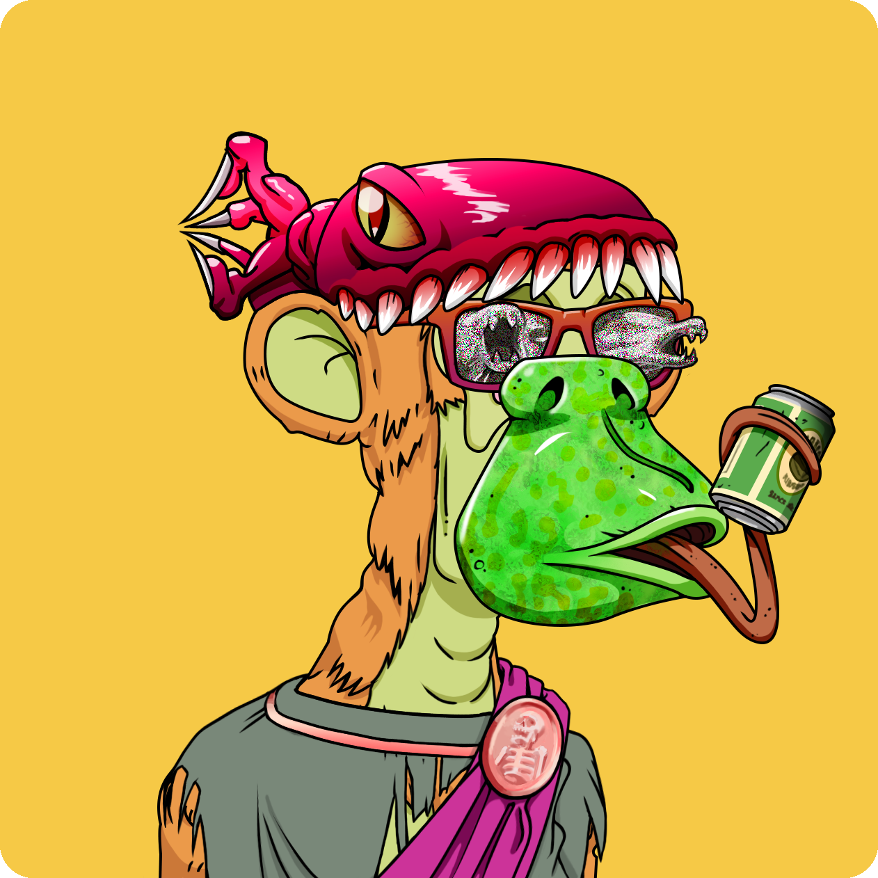 Yuga Labs - Mutant Ape Yacht Club - NFT # 9880