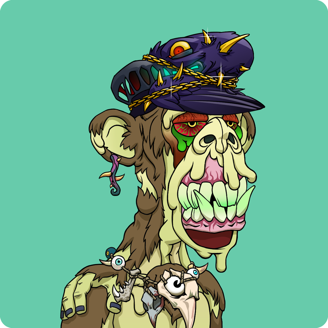 Yuga Labs - Mutant Ape Yacht Club - NFT # 2010