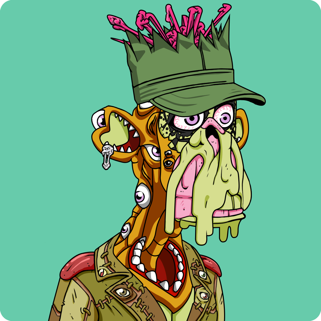 Yuga Labs - Mutant Ape Yacht Club - NFT # 9058