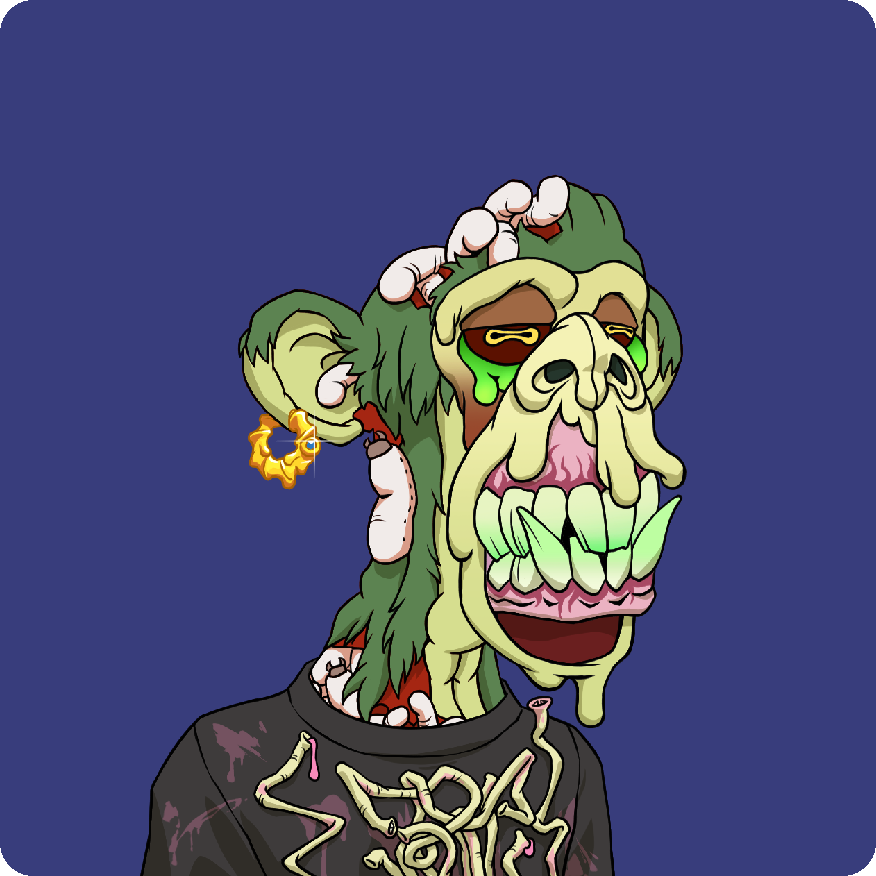 Yuga Labs - Mutant Ape Yacht Club - NFT # 10173