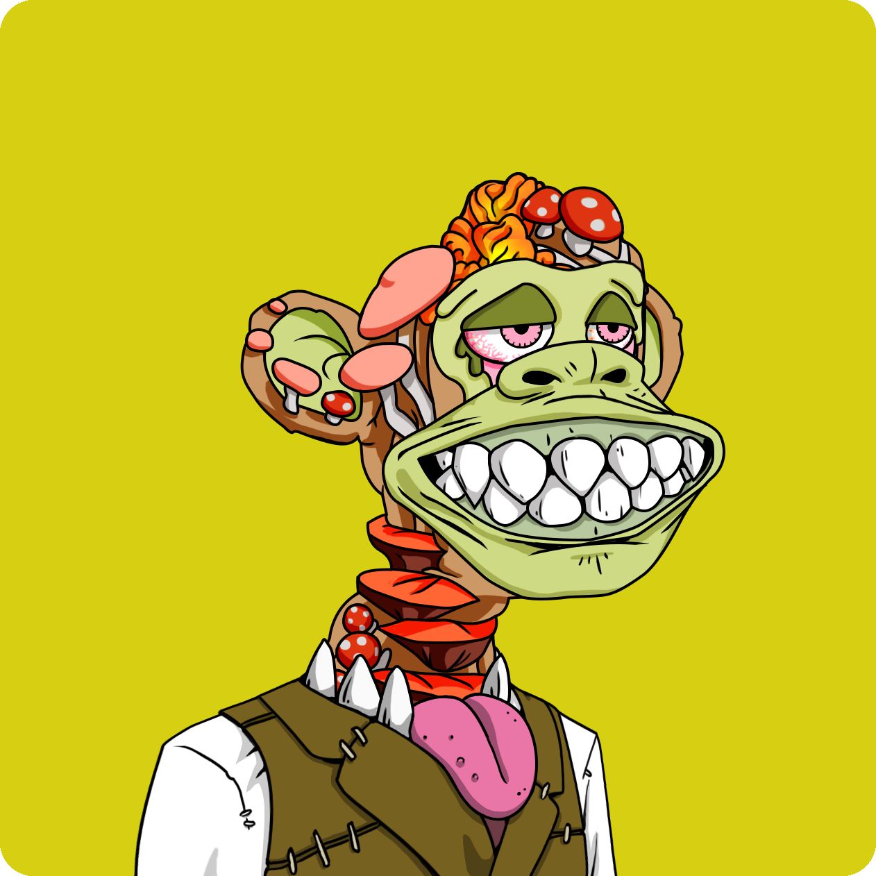 Yuga Labs - Mutant Ape Yacht Club - NFT # 9706