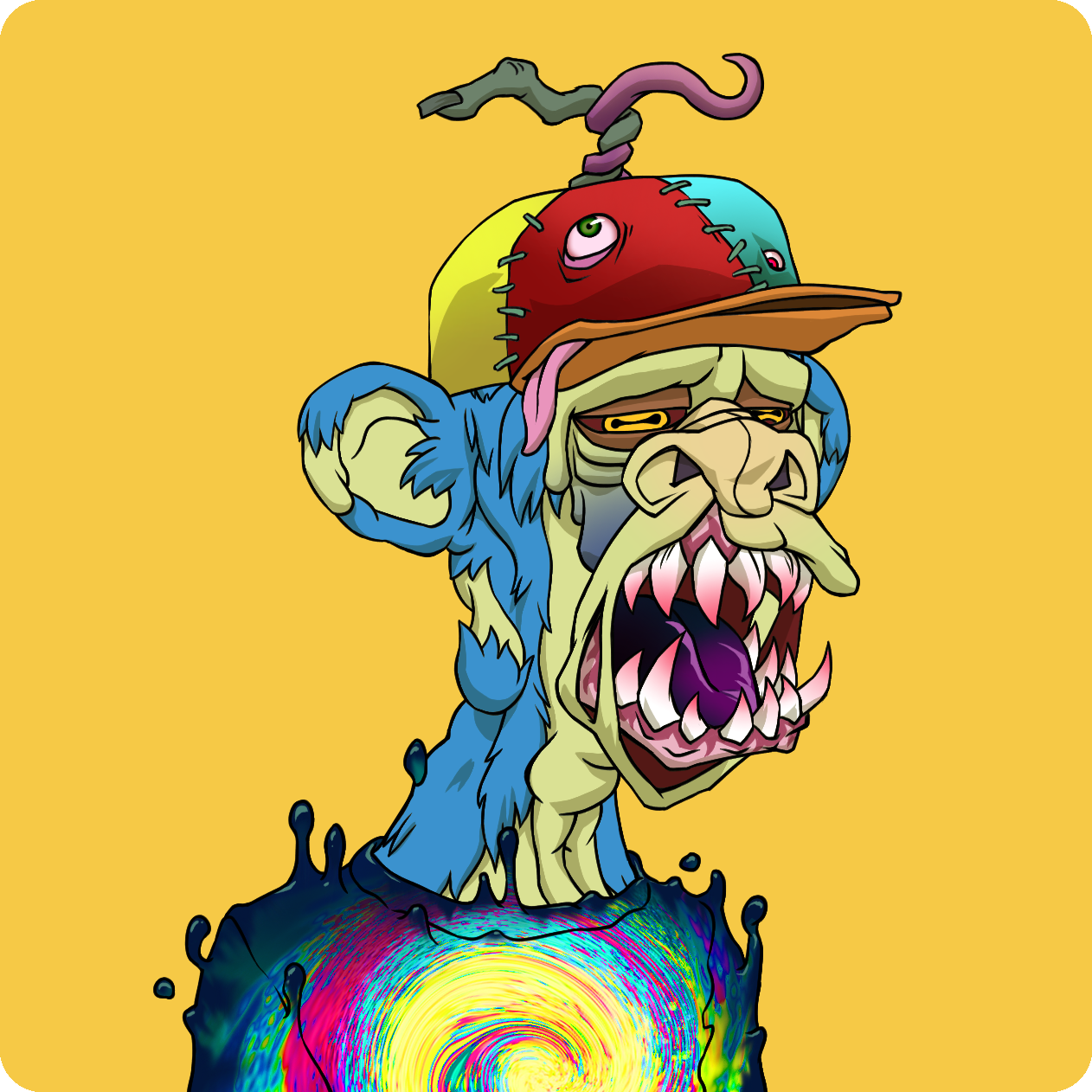 Yuga Labs - Mutant Ape Yacht Club - NFT # 12123