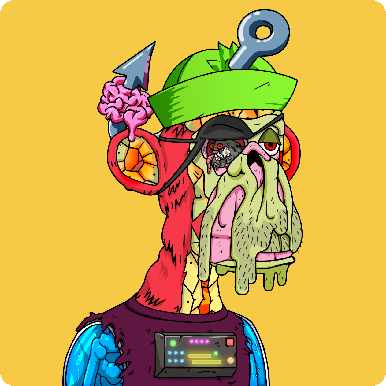 Yuga Labs - Mutant Ape Yacht Club - NFT # 29906