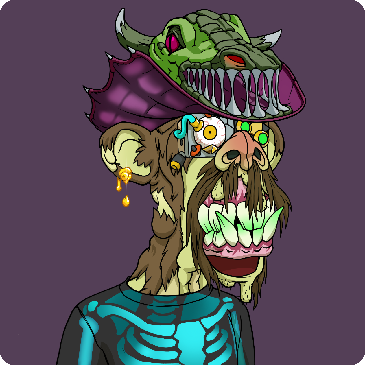 Yuga Labs - Mutant Ape Yacht Club - NFT # 3733