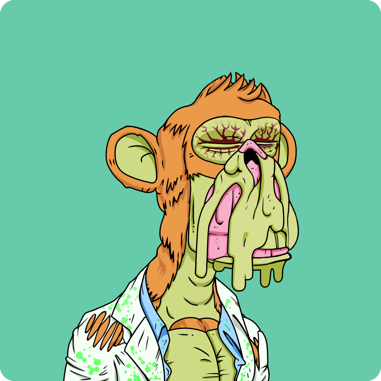 Yuga Labs - Mutant Ape Yacht Club - NFT # 17670