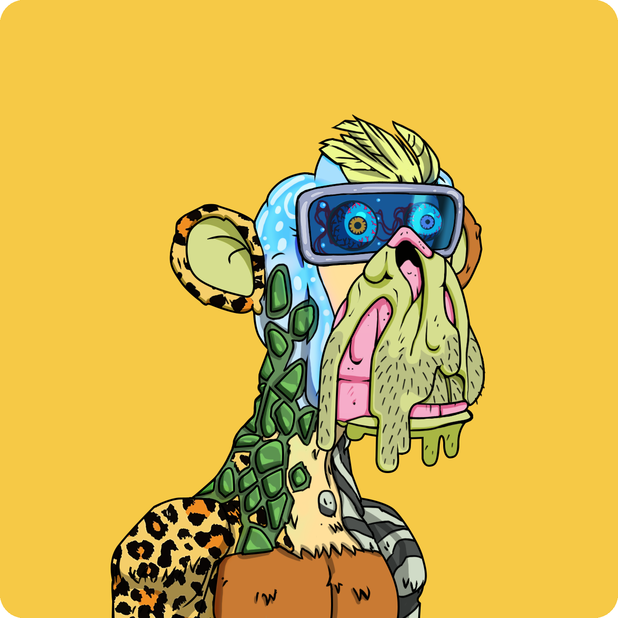 Yuga Labs - Mutant Ape Yacht Club - NFT # 19374