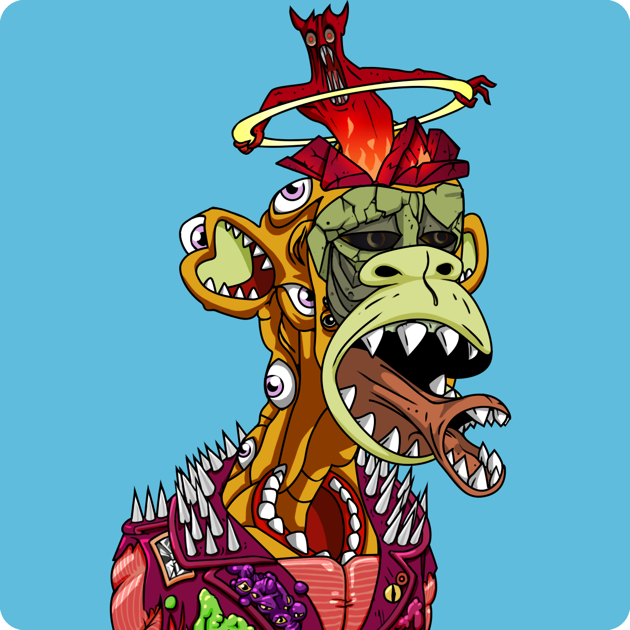 Yuga Labs - Mutant Ape Yacht Club - NFT # 9435