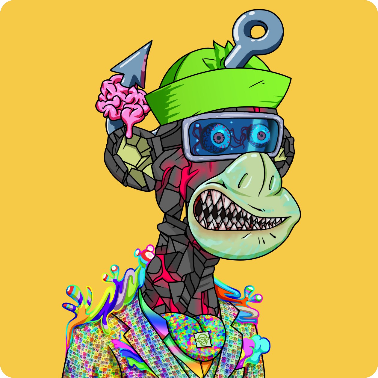 Yuga Labs - Mutant Ape Yacht Club - NFT # 9129