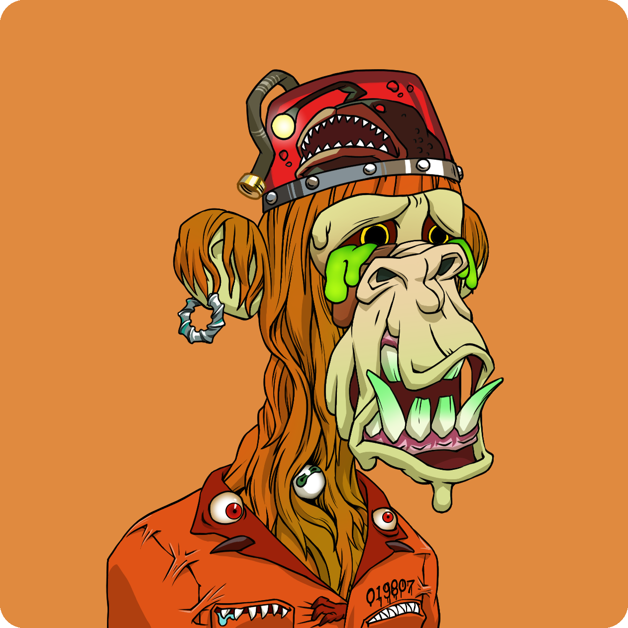 Yuga Labs - Mutant Ape Yacht Club - NFT # 5261