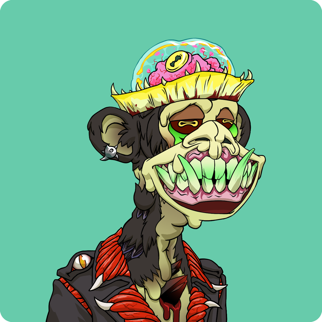 Yuga Labs - Mutant Ape Yacht Club - NFT # 4217