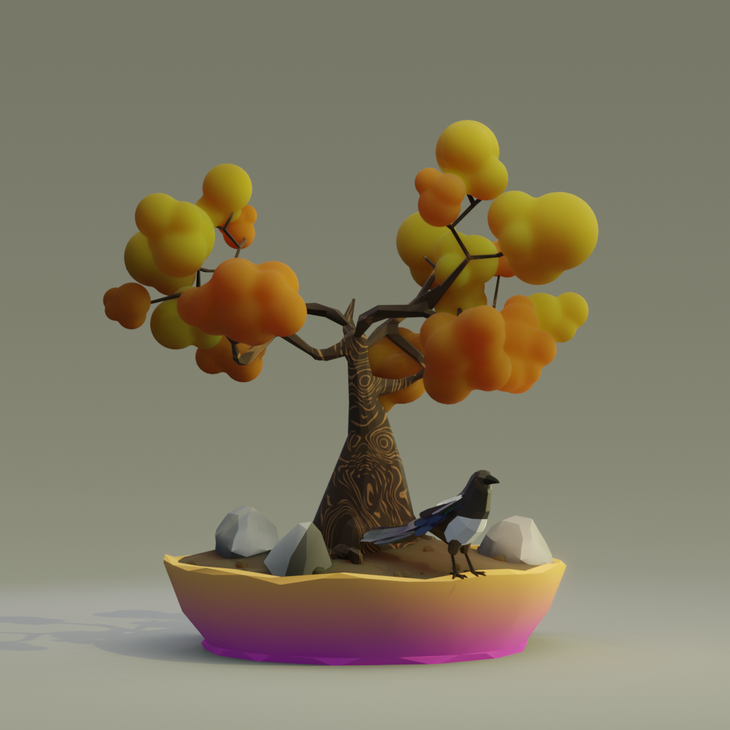 ZENFT Garden Society - Bonsai - Bonsai #155 - NFT # 155